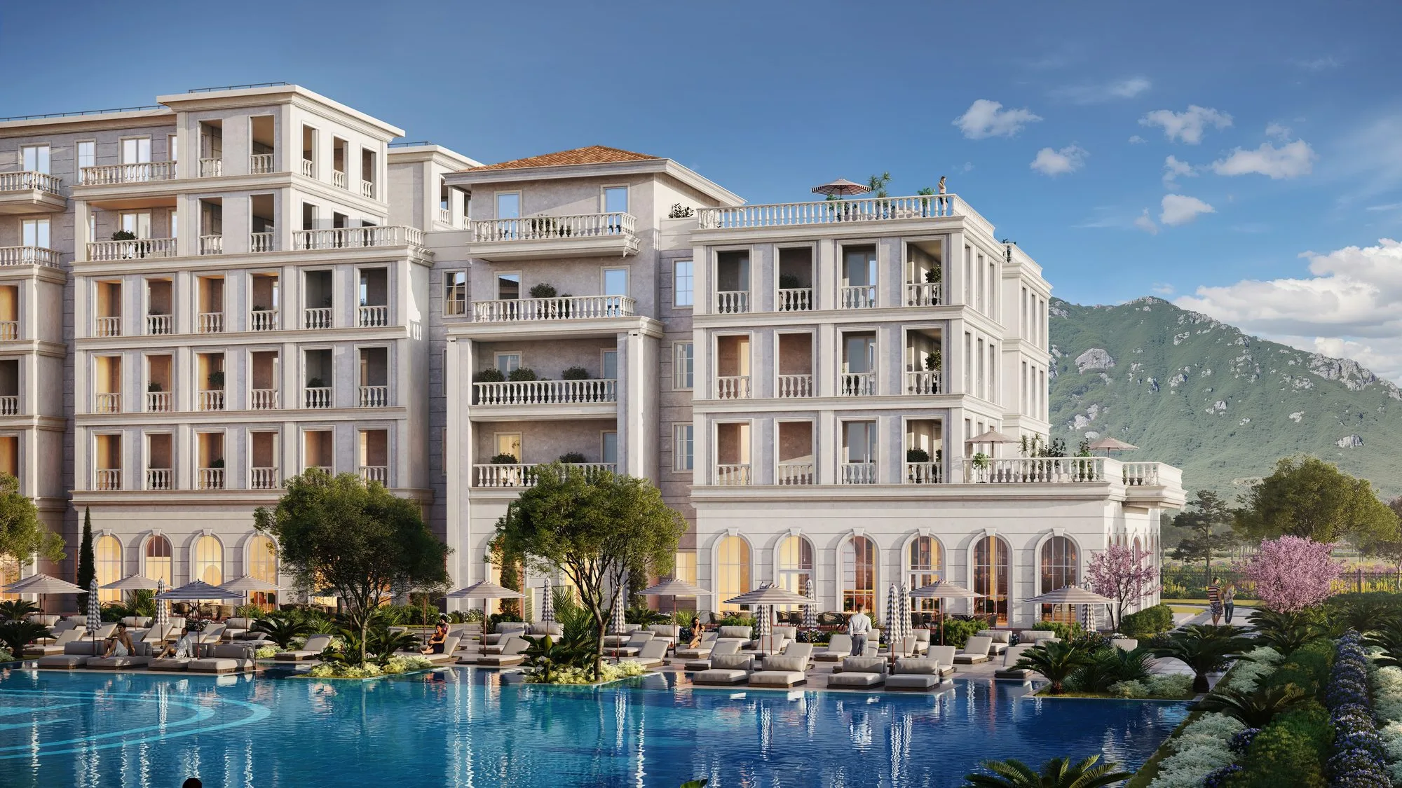Территория комплекса Николай I Отель и Спа с высоты — 34 500 м²