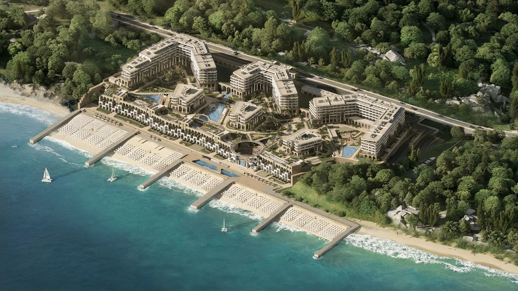 PALAZZO De Agoy — вид с моря