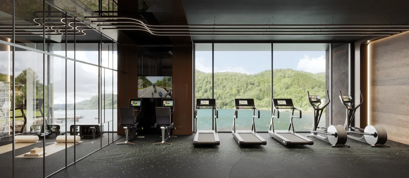 Bionic GYM с видом на Катунь